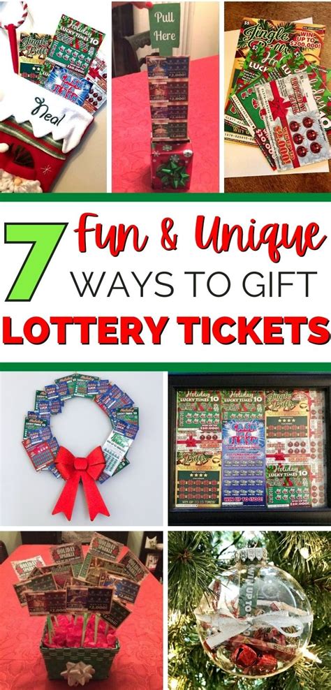lottery ticket gift basket ideas|Over 10 Ways to Gift Lottery Tickets for Christmas.